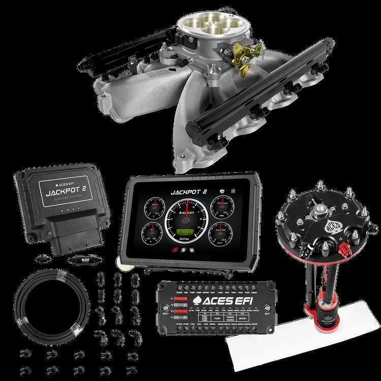 Complete GM LS Engine Management Kit with Tank Conversion Pump + 20 Ft PTFE