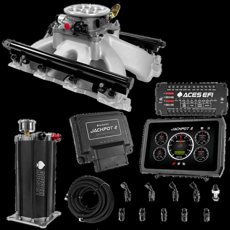 Complete GM LS Engine Management Kit with Command Center 2 Surge Tank