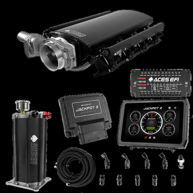 Complete GM LS Engine Management Kit with Command Center 2 Surge Tank