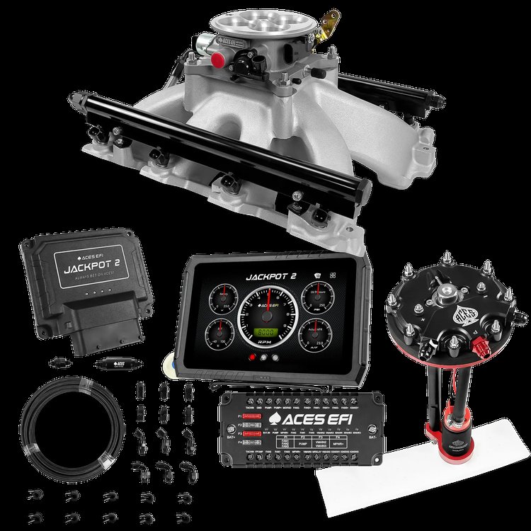 Complete GM LS Engine Management Kit with Tank Conversion Pump + 20 Ft PTFE
