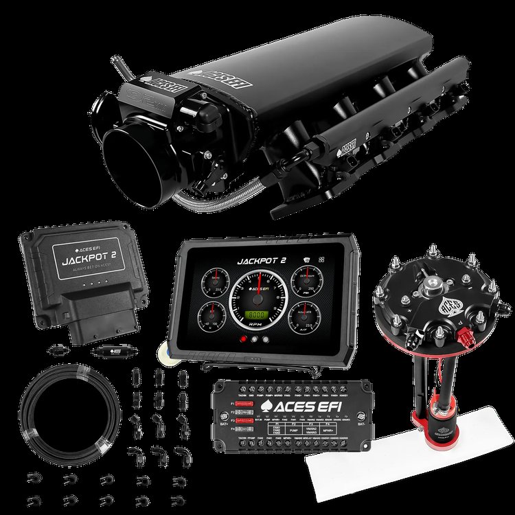 Complete GM LS Engine Management Kit with Tank Conversion Pump + 20 Ft PTFE