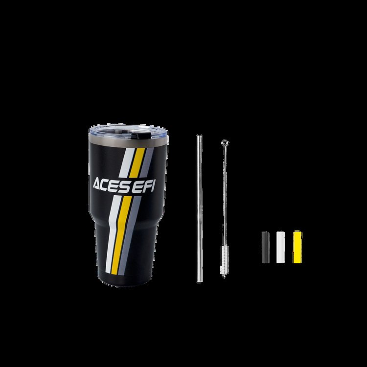30 Oz Insulated Stainless Steel Tumbler with Aces EFI Logo