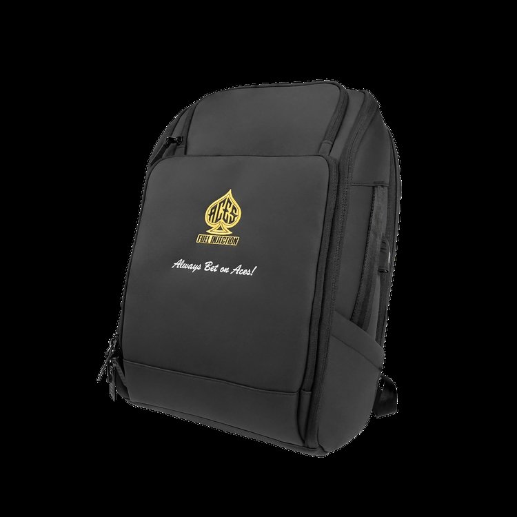 Travel Backpack with Aces EFI Spade Logo