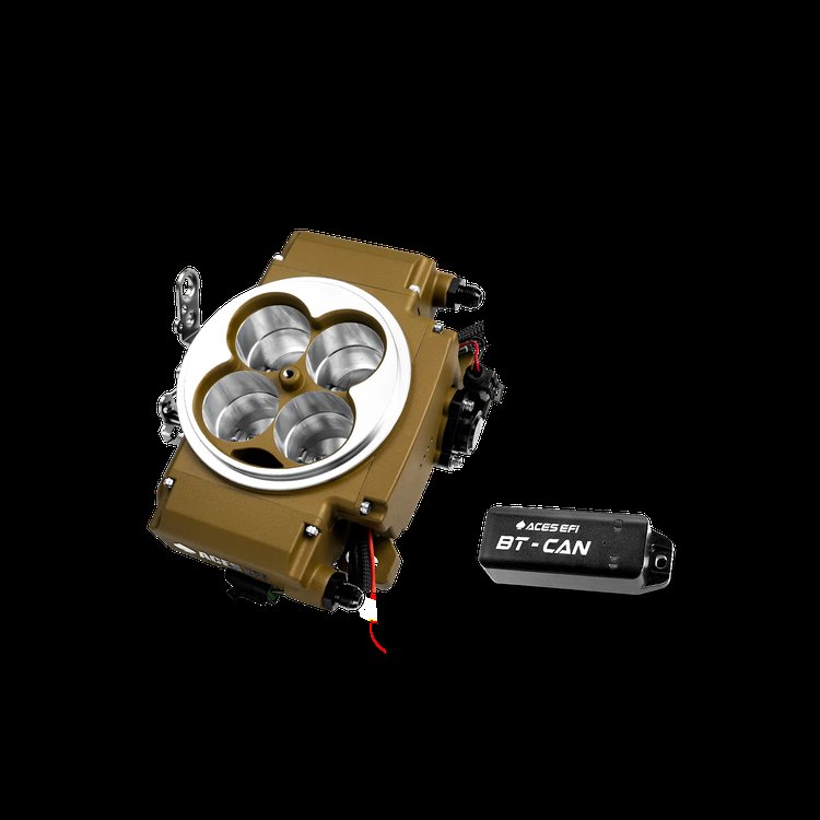 Killshot Fusion Throttle Body EFI System for 4150-Flange Intake Manifolds