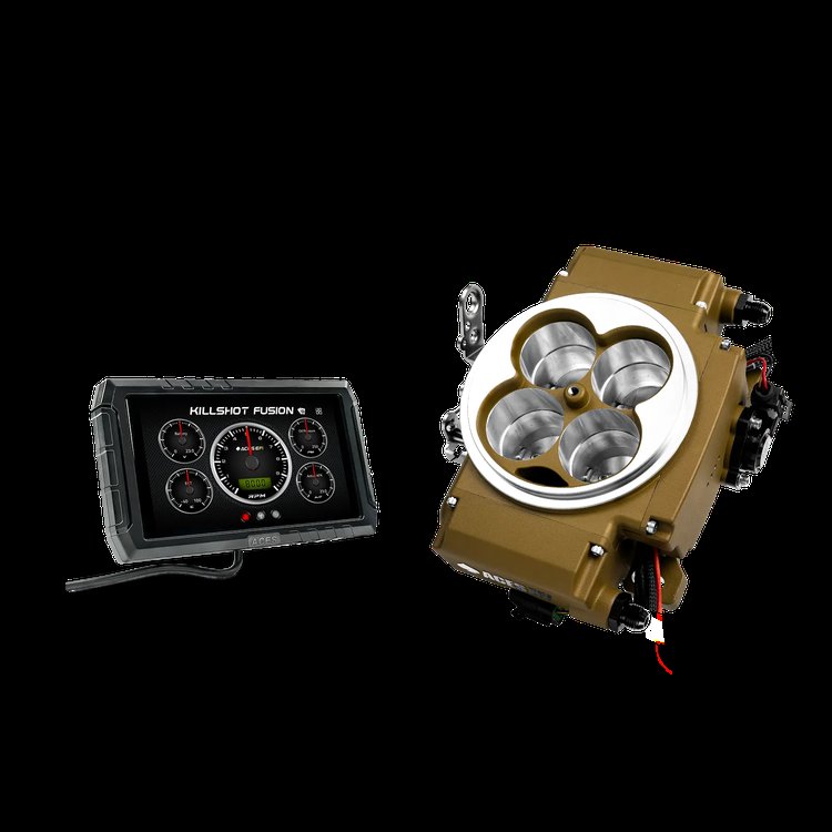Killshot Fusion Throttle Body EFI System for 4150-Flange Intake Manifolds