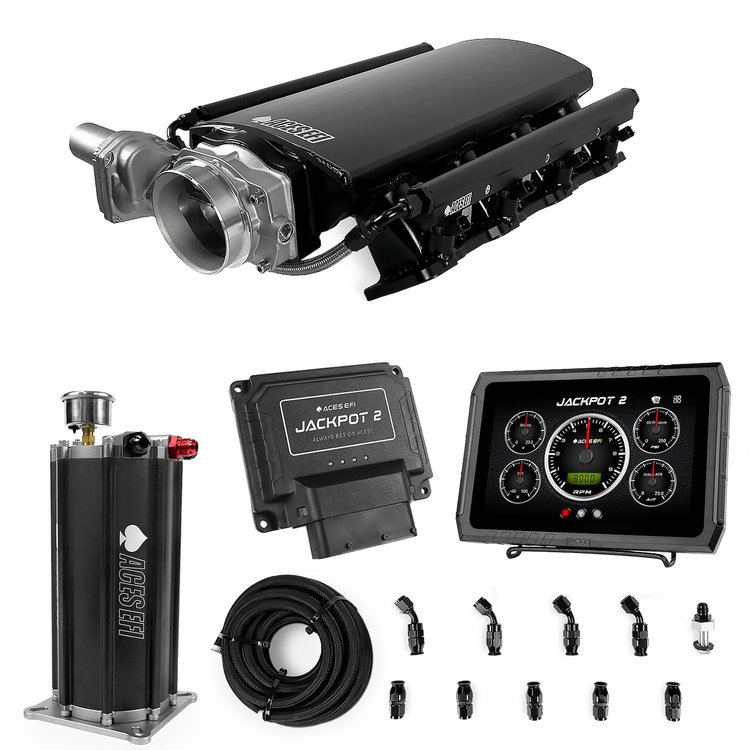 AY1047 Jackpot 2 LS EFI System - Master Kit with Command Center 2 Surge Tank