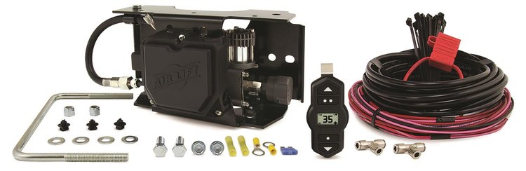 WirelessOne Wireless Air Spring Controller with EZ Mount Compressor Bracket