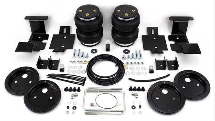 LoadLifter 5000 ULTIMATE Rear Air Helper Spring Kit for 2007-2018 Chevy Silverado 1500 & GMC Sierra 1500 [Black]