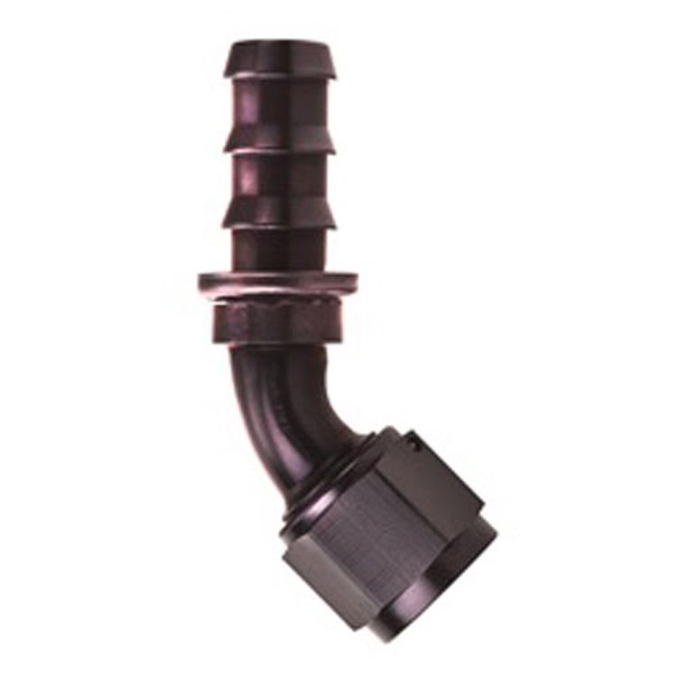 Aluminum Black Anodized Fitting -06AN Hose Size