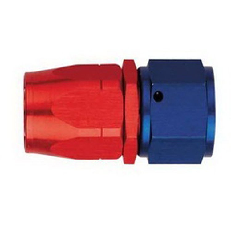Aluminum Red/Blue Anodized Fitting -10AN Hose Size
