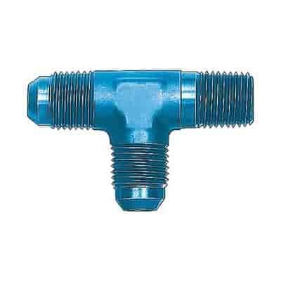 -03AN Dash x 1/8in. Dash x -03AN Dash Aluminum Blue Anodized - Male Run Tee