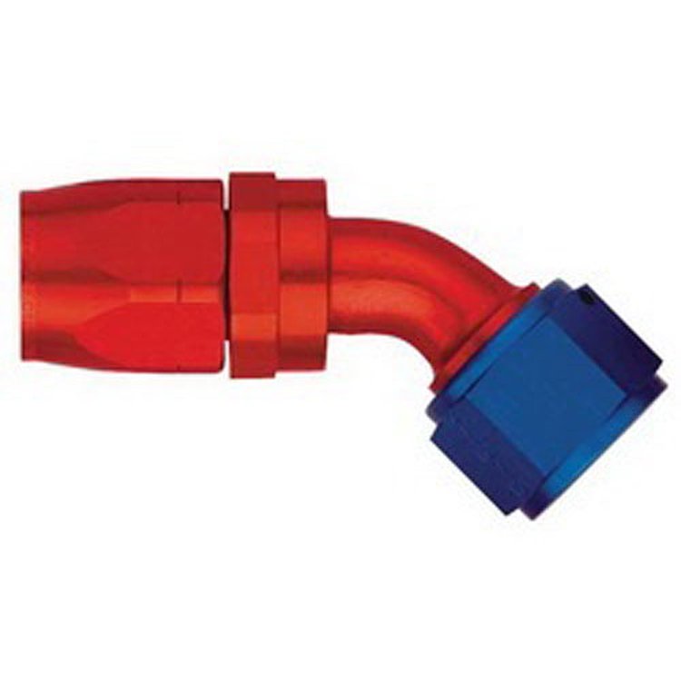 Aluminum Red/Blue Anodized Fitting -12AN Hose Size