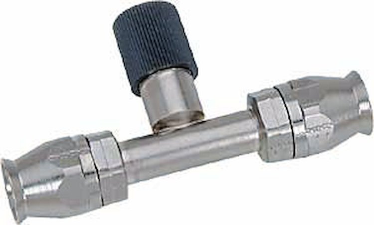 A/C Fitting With Chargeport -10AN