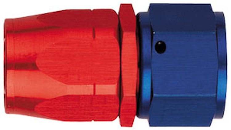Aluminum Red/Blue Anodized Fitting -06AN Hose Size