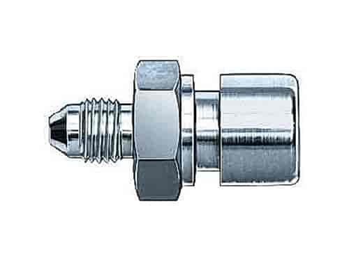-03 Hose Fitting 3/8" -24 Brake Thread (Steel)