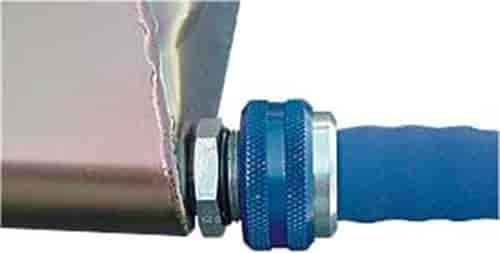Quick Drain Coupling Full Flow Female Half