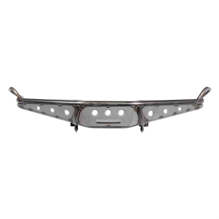 Front Tube Bumper for 1984-1985 Toyota Pickup/4Runner, Winch Mount, Bare Steel