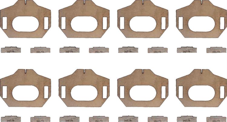 ALIGNMENT CAM TAB GUSSETS