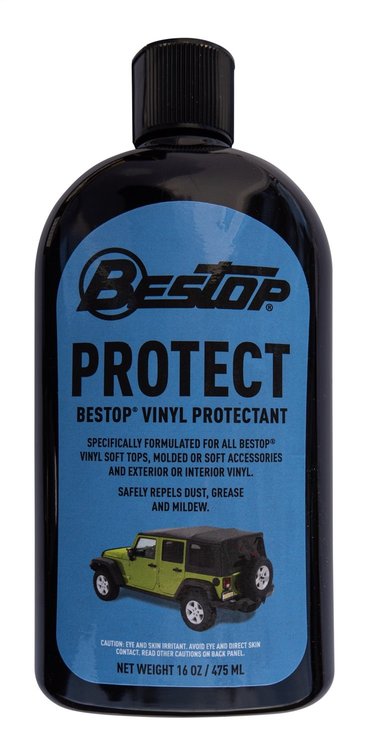 Bestop Cleaner, 16 oz. Bottle, Boxed, Vinyl Protectant,
