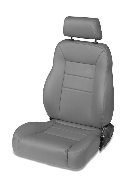 Trailmax II Pro Seat, Charcoal, Front, High-Back, Vinyl, Premium Bucket, Driver side,