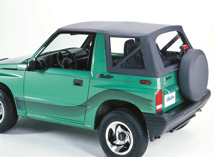 Replace-A-Top, Black Denim, Clear Windows, No Door Skins Included,