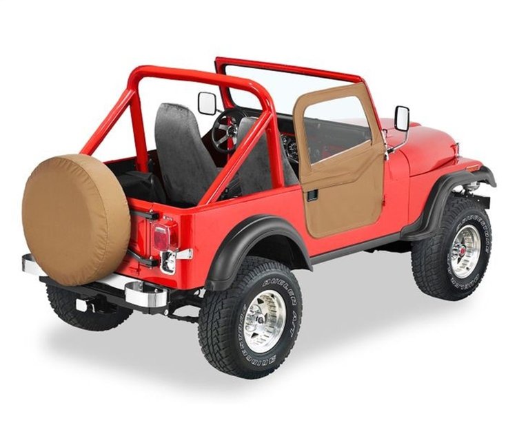 51778-37 2-Piece Doors for 1976-1986 Jeep CJ-7