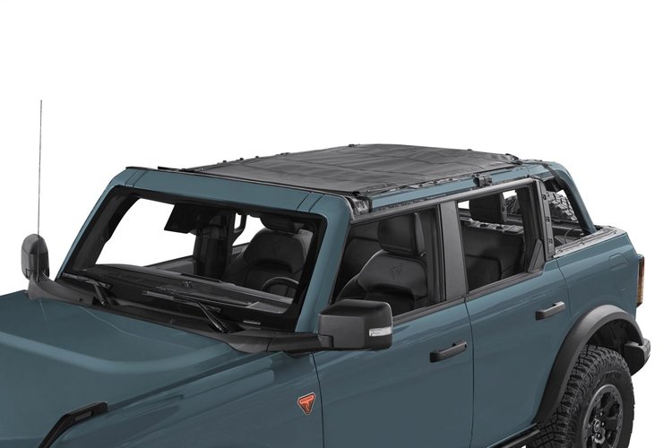 52421-11 Mesh Bimini Sunshade Soft Top Fits Select Ford Bronco 4-Door