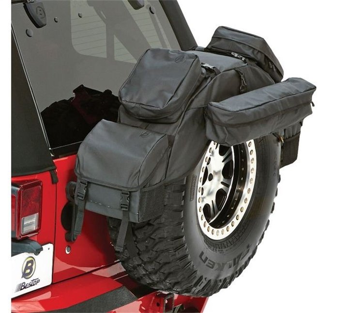 RoughRider Spare Tire Organizer, Black Diamond, Fits 30 in. To 33 in. Diameter Spare Tire,