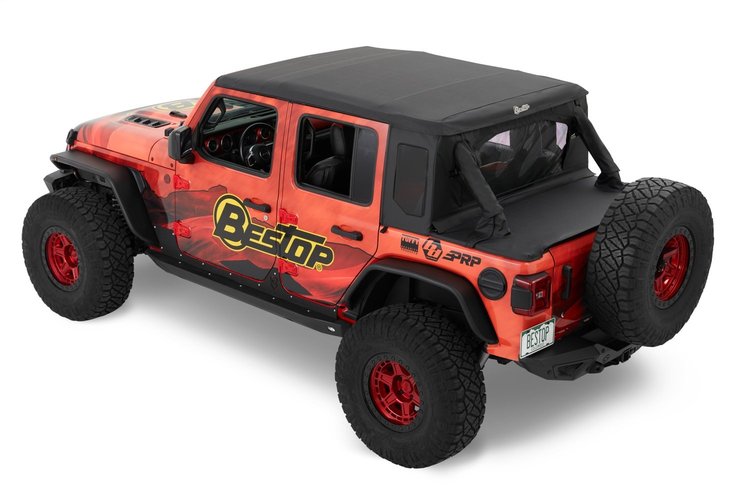 80100-35 Halftop Soft Top Conversion Kit for 2018-2023 Jeep Wrangler