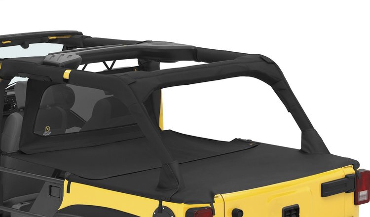 Duster Deck Cover Extension, Black Diamond, Rear Extension, Use w/Duster PN[90031],