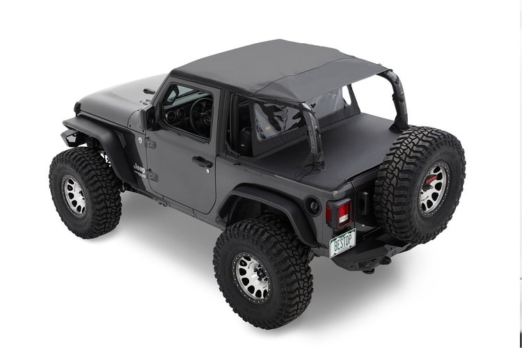 90035-35 Duster Deck Cover for 2018-2022 Jeep Wrangler, 2023-2024 Jeep Wrangler
