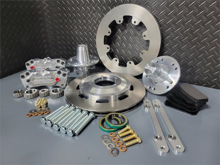4-Piston Pro Street Front Brake Kit 1970-78 Camaro