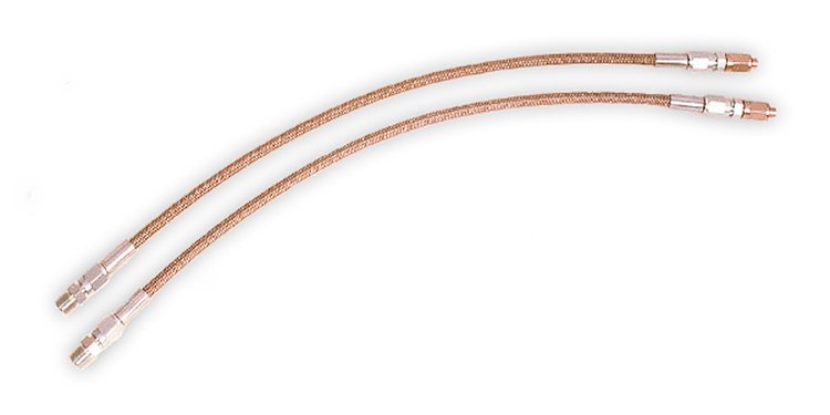 Rear Stainless Steel Braided Brake Line Kit Universal