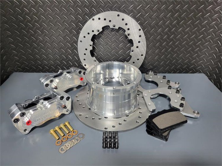 AC-620 Rear Drag Race Brake Kit New Style Ford "Torino" Housing Ends