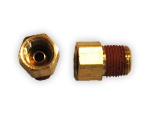3/16 Hard Line Adapters 3/16 Inverted Flare Female x 1/8 NPT Male Adapters