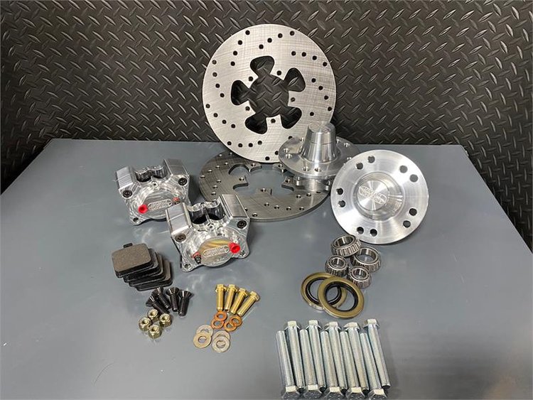 2 Piston Heavy Duty Front Drag Race Brake Kit Toyota Starlet