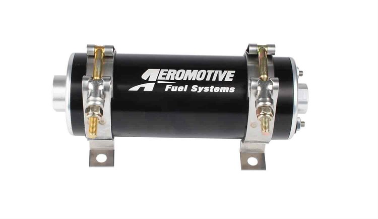 A750 In-Line Fuel Pump [750 LPH, Black Anodized Billet]