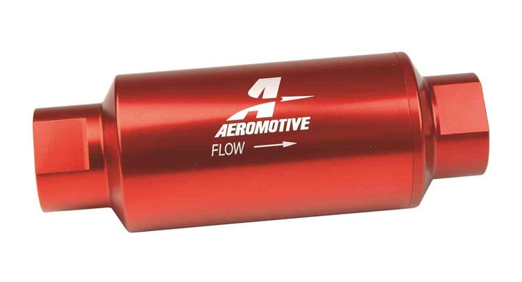 In-Line Fuel Fuel Filter -10AN O-Ring Inlet/Outlet Ports