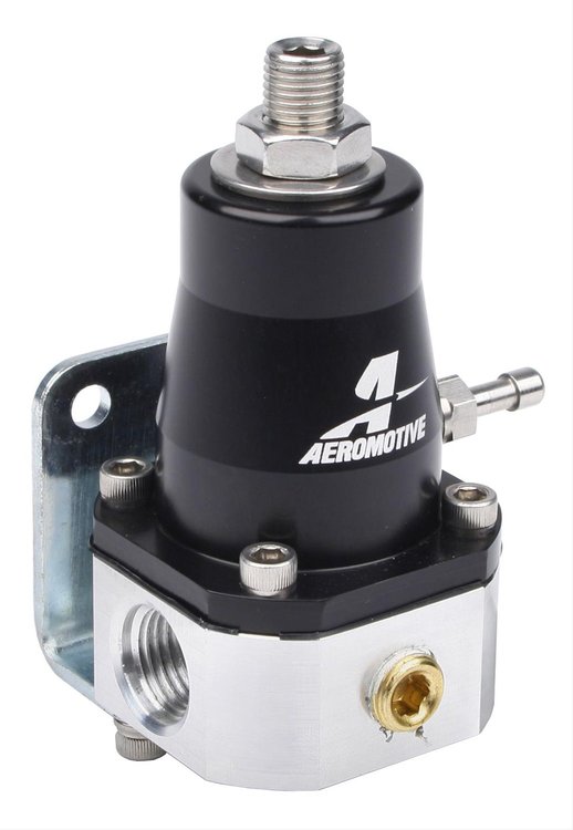 13129 Compact EFI Bypass Regulator -6AN O-Ring Inlets/Outlet Ports