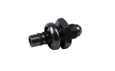 Fuel Rail Adapter - Ford -6AN to 3/8" Male Spring Lock