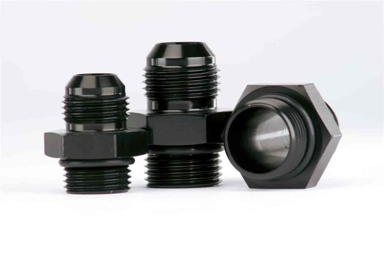 A2000 Fuel Pump Fitting Kit (2)-10AN Inlet/Outlet Fittings