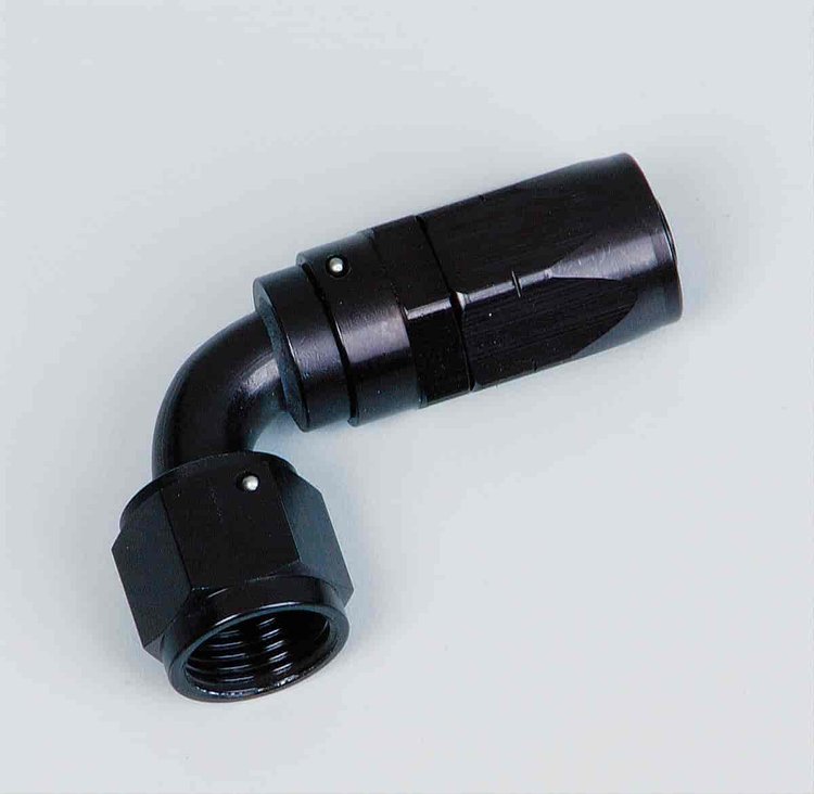 90° -8AN Hose End
