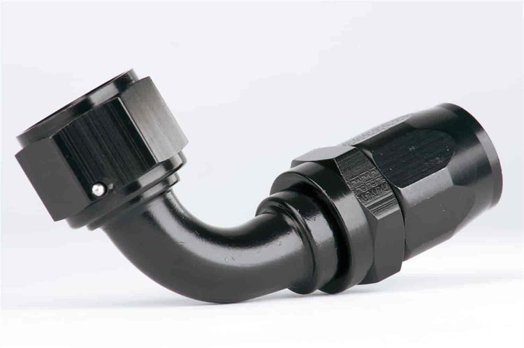 90° -12AN Hose End