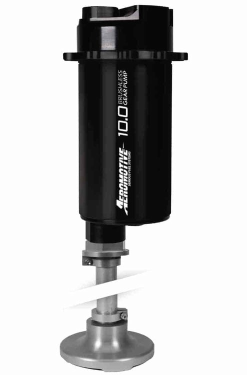 Pro-Series Spur Gear In-Tank Fuel Pump Variable Speed Brushless Motor, 10.0 GPM