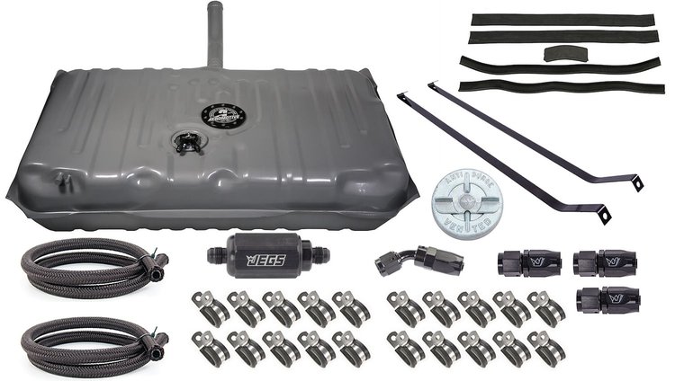Gen II Stealth Fuel Tank Kit 1970-1972 Chevy Chevelle/Malibu (GM A-Body) - 340 lph Pump
