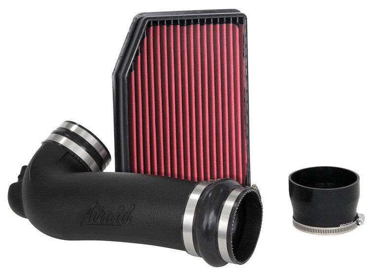 Junior Air Intake Kit 2019 GM Silverado/Sierra 1500 5.3L, 6.2L V8 - SynthaMax Dry Filter