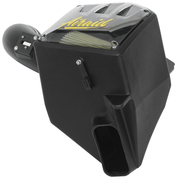 Cold Air Intake System w/Enclosed Air Box for 2020-2026 Chevy Silverado 1500, GMC Sierra 1500 [Yellow Dry Synthetic Filter]