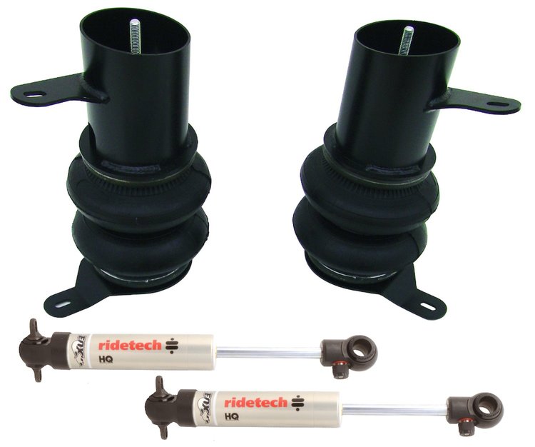 Rear CoolRide kit for 58-64 Impala. For use w/ stock lower arms. Includes air springs/ brackets/ HQ