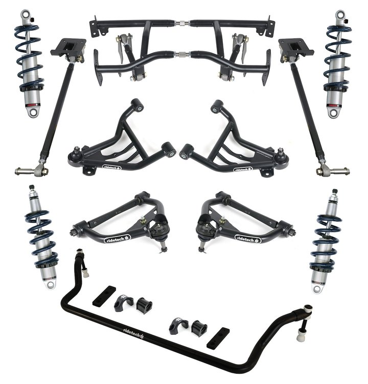 Complete Coil-Over Suspension System w/HQ Series Coil-Overs for 1970-1981 Chevy Camaro, Pontiac Firebird