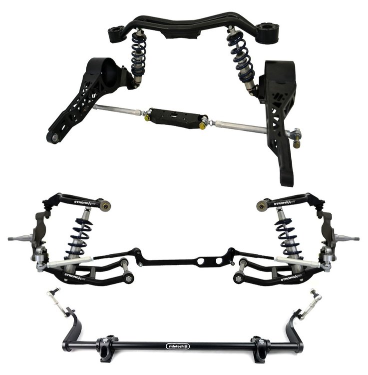 Front and Rear HQ Coil-Over Kit for 1963-1979 Corvette